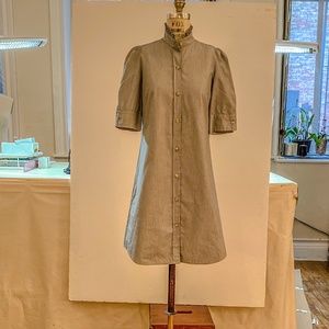 SIR Short Sleeve Cotton Shirt Dress